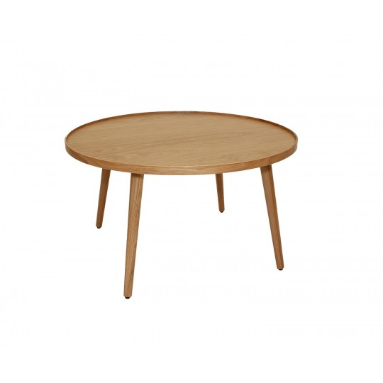 Andrea House - Δρύινο Coffee Table Ø80cm