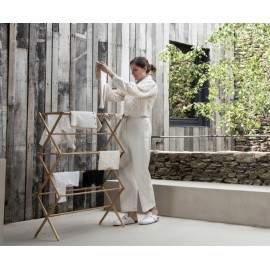 Andrea House - Πτυσσόμενη Απλώστρα Από Ξύλο Bamboo