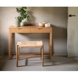 Andrea House - Ξύλινη Κονσόλα Oak Wood