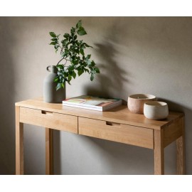 Andrea House - Ξύλινη Κονσόλα Oak Wood