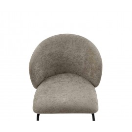 Andrea House - Καρέκλα Με Επένδυη Υφάσματος Beige Lina