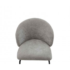 Andrea House - Καρέκλα Με Επένδυη Υφάσματος Grey Lina