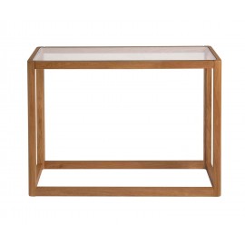 Andrea House - Κονσόλα Oak Wood Glass 