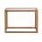 Andrea House - Κονσόλα Oak Wood Glass