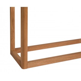 Andrea House - Κονσόλα Oak Wood Glass 