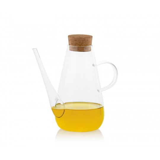 Andrea House - Δοχείο Λαδιού Με Καπάκι Bamboo 750ml