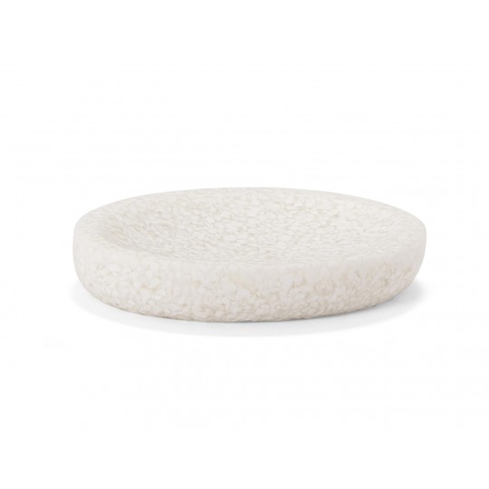 Andrea House - Βάση Για Σαπούνι White Resin 15x10.5x2.5cm