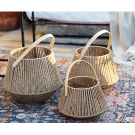 Andrea House - Φανάρι Bamboo Ø33X43cm