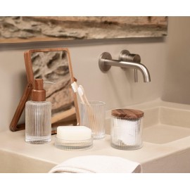 Andrea House - Γυάλινο Βάζο Μπάνιου Acacia Glass