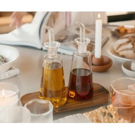 Andrea House - Γυάλινο Σετ Για Λάδι & Ξύδι 300ml
