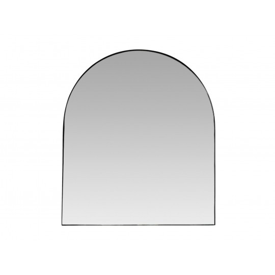 Andrea House - Καθρεφτης Τοίχου Black Arch Metal 60x2.5x70cm