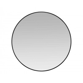 Andrea House - Καθρεφτης Τοίχου Black Metal Ø70X3cm