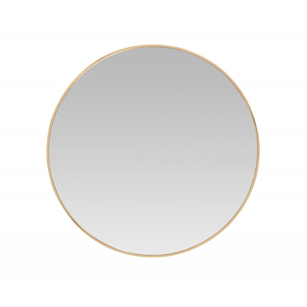 Andrea House - Καθρεφτης Τοίχου Gold Metal Ø70X3cm Andrea House - Καθρεφτης Τοίχου Gold Metal Ø70X3cm