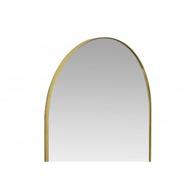 Andrea House - Καθρεφτης Τοίχου Golden Arch Metal 60x2.5x70cm