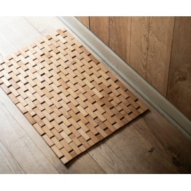 Andrea House - Πατάκι Μπάνιου Bamboo 60x40x0,5 cm