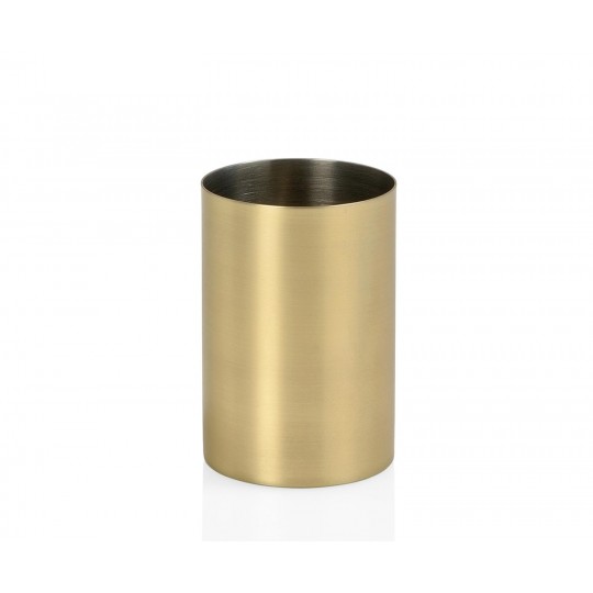 Andrea House - Μεταλλική Θήκη Για Οδοντόβουρτσες Brass