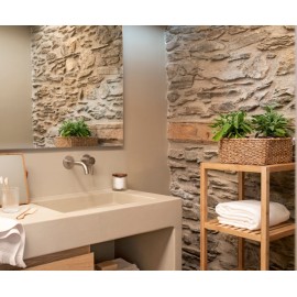 Andrea House - Ντουλάπι Μπάνιου Nordic Bamboo 110cm