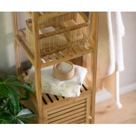 Andrea House - Ντουλάπι Μπάνιου Nordic Bamboo 140cm