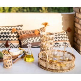 Andrea House - Στρογγυλός Δίσκος Bamboo 35cm