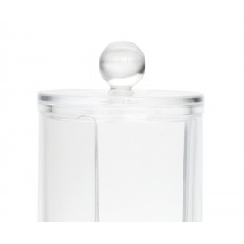 Andrea House - Ακρυλικό Κουτί Μπάνιου Για Δίσκους Ντεμακιγιάζ