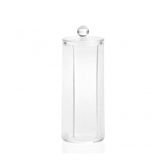 Andrea House - Ακρυλικό Κουτί Μπάνιου Για Δίσκους Ντεμακιγιάζ