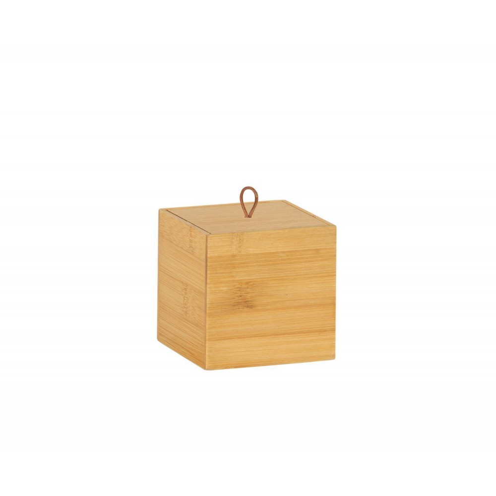 Andrea House - Κουτί Bamboo Με Καπάκι 9x9cm