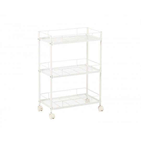 Andrea House - Τρόλει Κουζίνας 3 Επιπέδων White