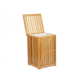 Andrea House - Τετράγωνο Καλάθι Για Άπλυτα Bamboo