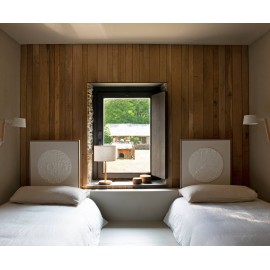 Andrea House - Χειροποίητος Πίνακας Ζωγραφικής Minimalist Moon 60x60cm