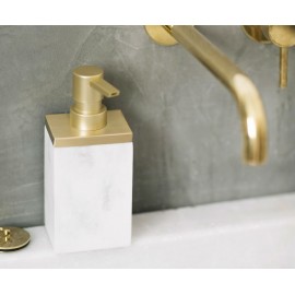 Andrea House - Αντλία Για Σαπούνι Modern White Marble Effect