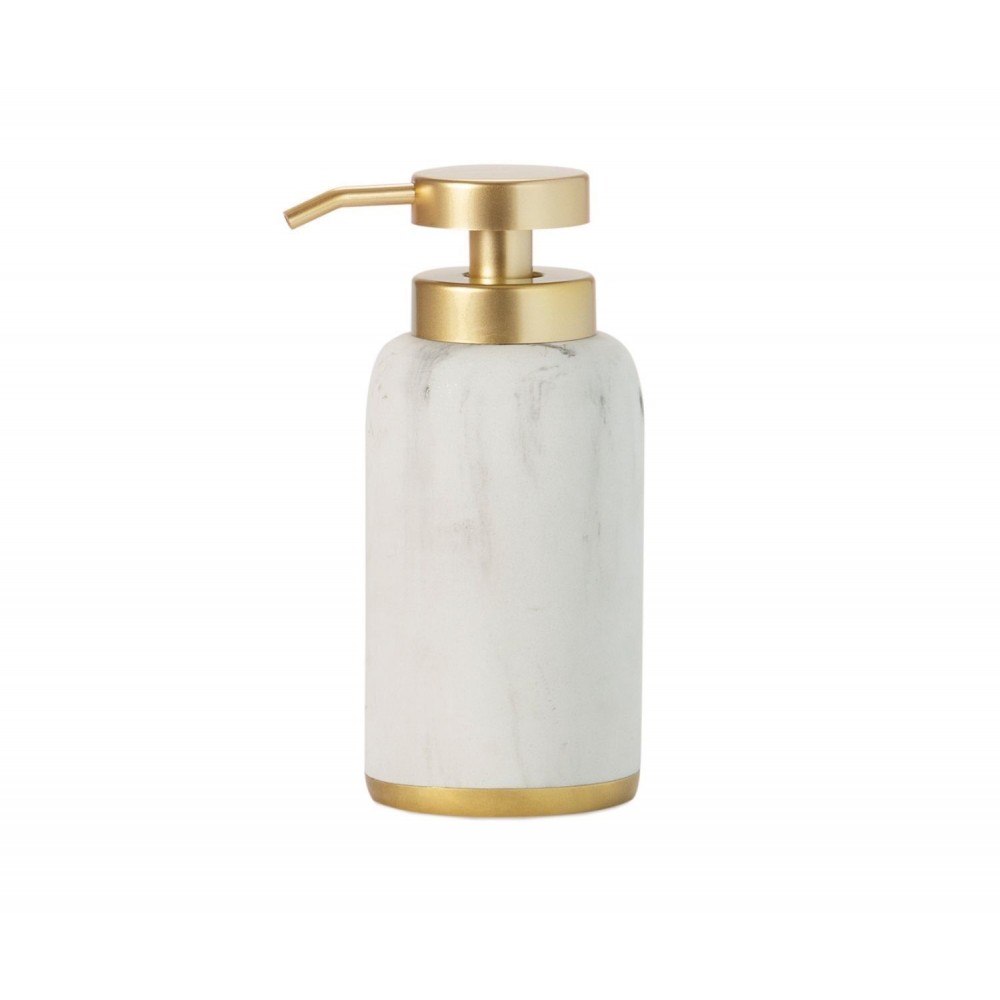 Andrea House - Αντλία Για Σαπούνι Classic Marble Effect White