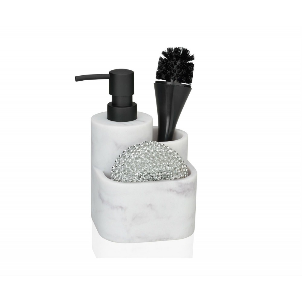 Andrea House - Αντλία Για Σαπούνι Κουζίνας White Marble Effect 350ml Andrea House - Αντλία Για Σαπούνι Κουζίνας White Marble Effect 350ml