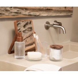 Andrea House - Επιτραπέζιος Καθρέφτης Wooden Acacia