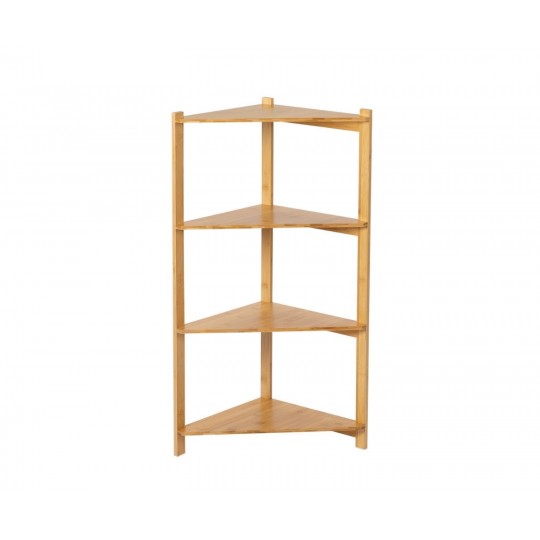 Andrea House - Γωνιακή Ραφιέρα Με 4 Ράφια Bamboo 34 x 34 x 85cm Andrea House - Γωνιακή Ραφιέρα Με 4 Ράφια Bamboo 34 x 34 x 85cm