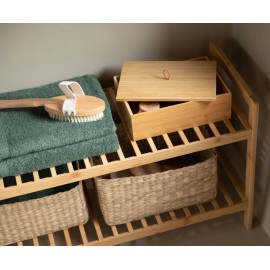 Andrea House - Μακρόστενο Ράφι 2 Επιπέδων Bamboo