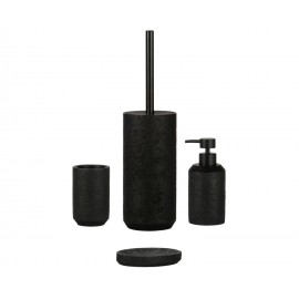 Andrea House - Ποτηράκι Για Οδοντόβουρτσες Black Slate Effect