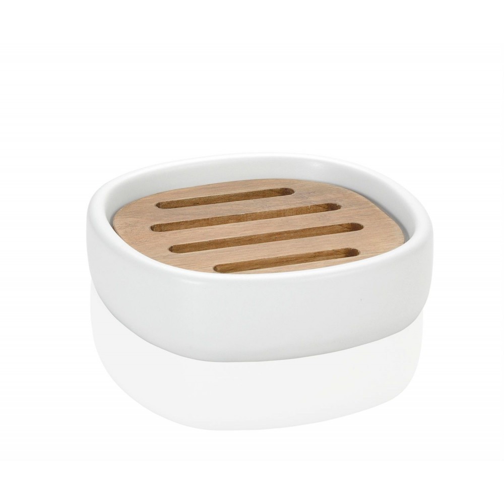 Andrea House - Βάση Για Σαπούνι Cermanic White