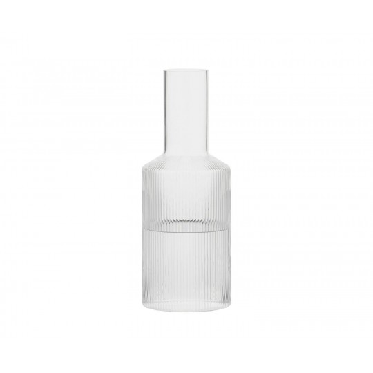 Andrea House - Γυάλινη Κανάτα Ripple 1L