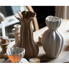 Andrea House - Διακοσμητικό Κεραμικό Βάζο Capri Ø17x29,5cm