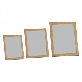 Andrea House - Ξύλινη Κορνίζα 13x18cm Natural Wood Brown