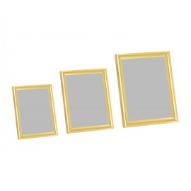 Andrea House - Μεταλλική Κορνίζα 10x15cm Golden Aluminium