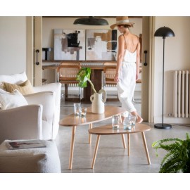 Andrea House - Σετ 2 Τραπεζάκια Σαλονιού