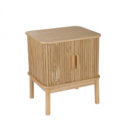 Andrea House - Κομοδίνο Με Ντουλαπάκι Nordic Ash Wood Large