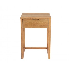 Andrea House - Κομοδίνο Με 1 Συρτάρι Modern Oak Wood