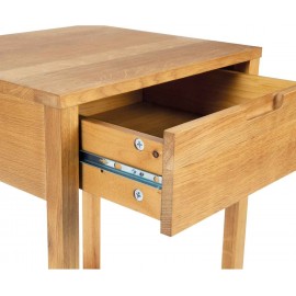 Andrea House - Κομοδίνο Με 1 Συρτάρι Modern Oak Wood