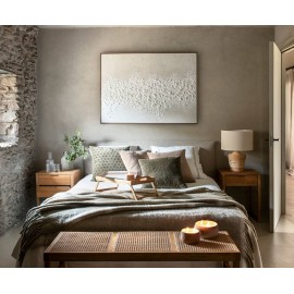 Andrea House - Κομοδίνο Με 1 Συρτάρι Modern Oak Wood