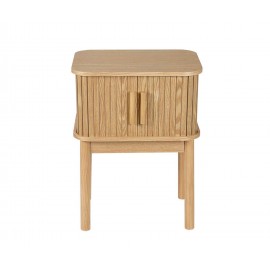 Andrea House - Κομοδίνο Με Ντουλαπάκι Nordic Ash Wood