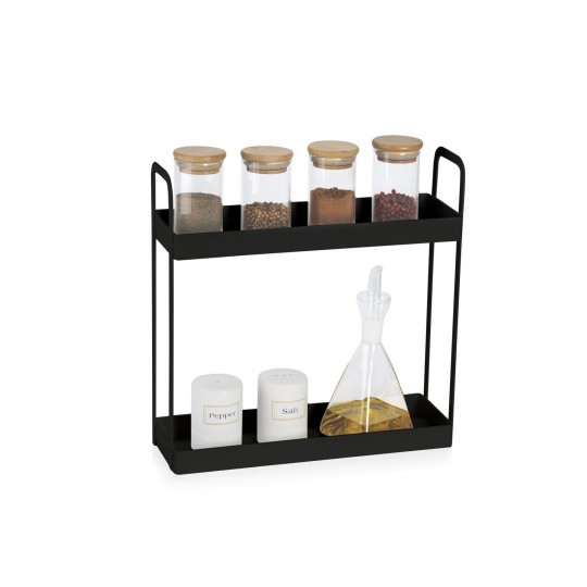 Andrea House - Ράφι Οργάνωσης Μπαχαρικών Black