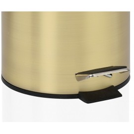 Andrea House - Κάδος Μπάνιου Matt Gold 3L