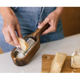 Andrea House - Τρίφτης Τυριού Με Ξύλινη Βάση